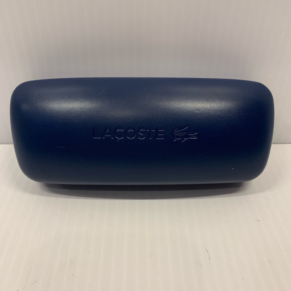 Lacoste Dark Blue Hard Eyewear Case
